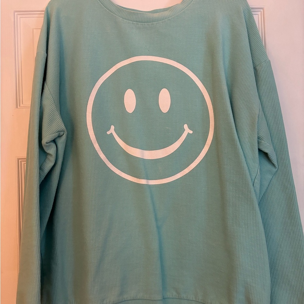 Smiley face sweatshirt